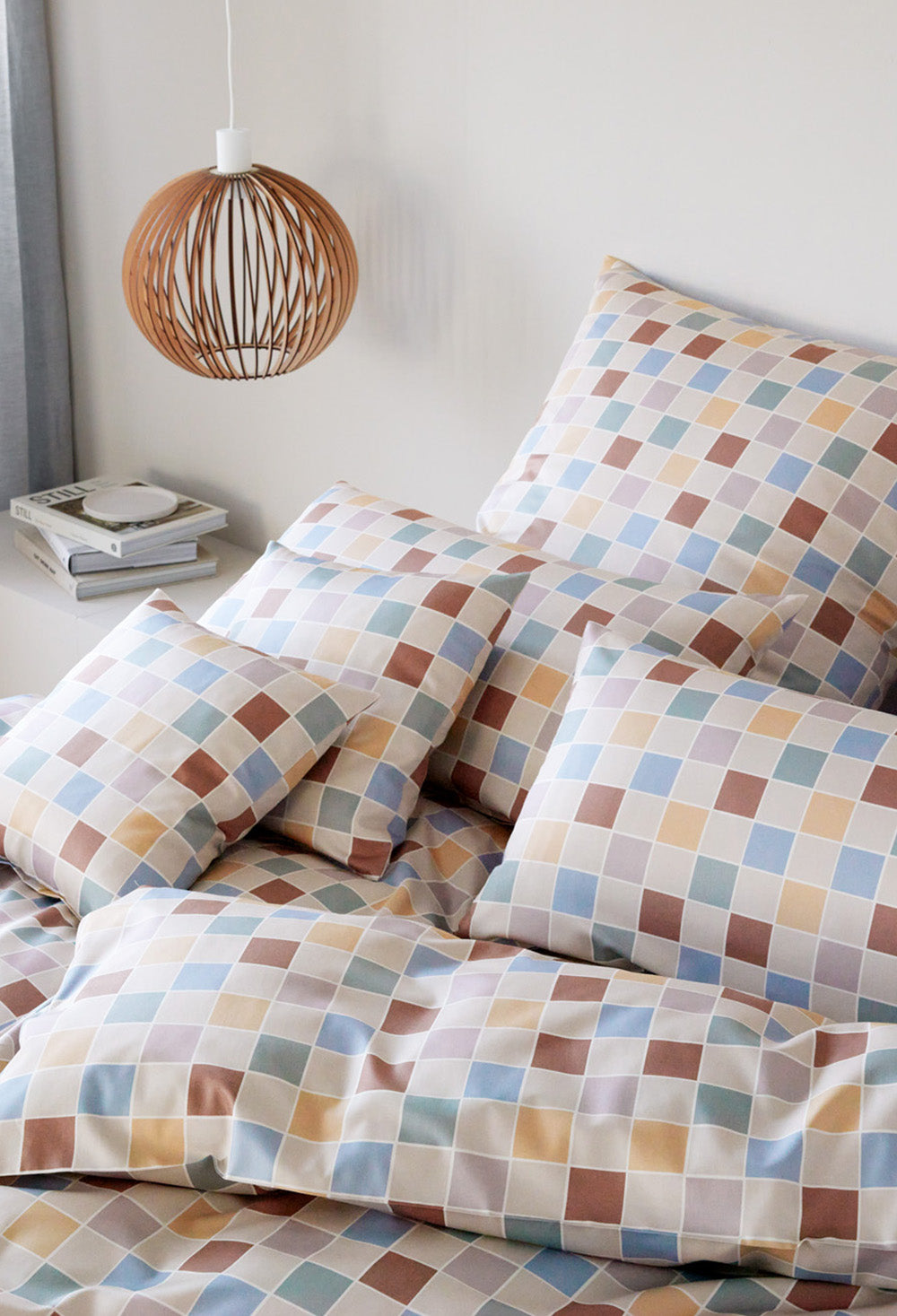 Elegante Scrabble Natur, sengesæt