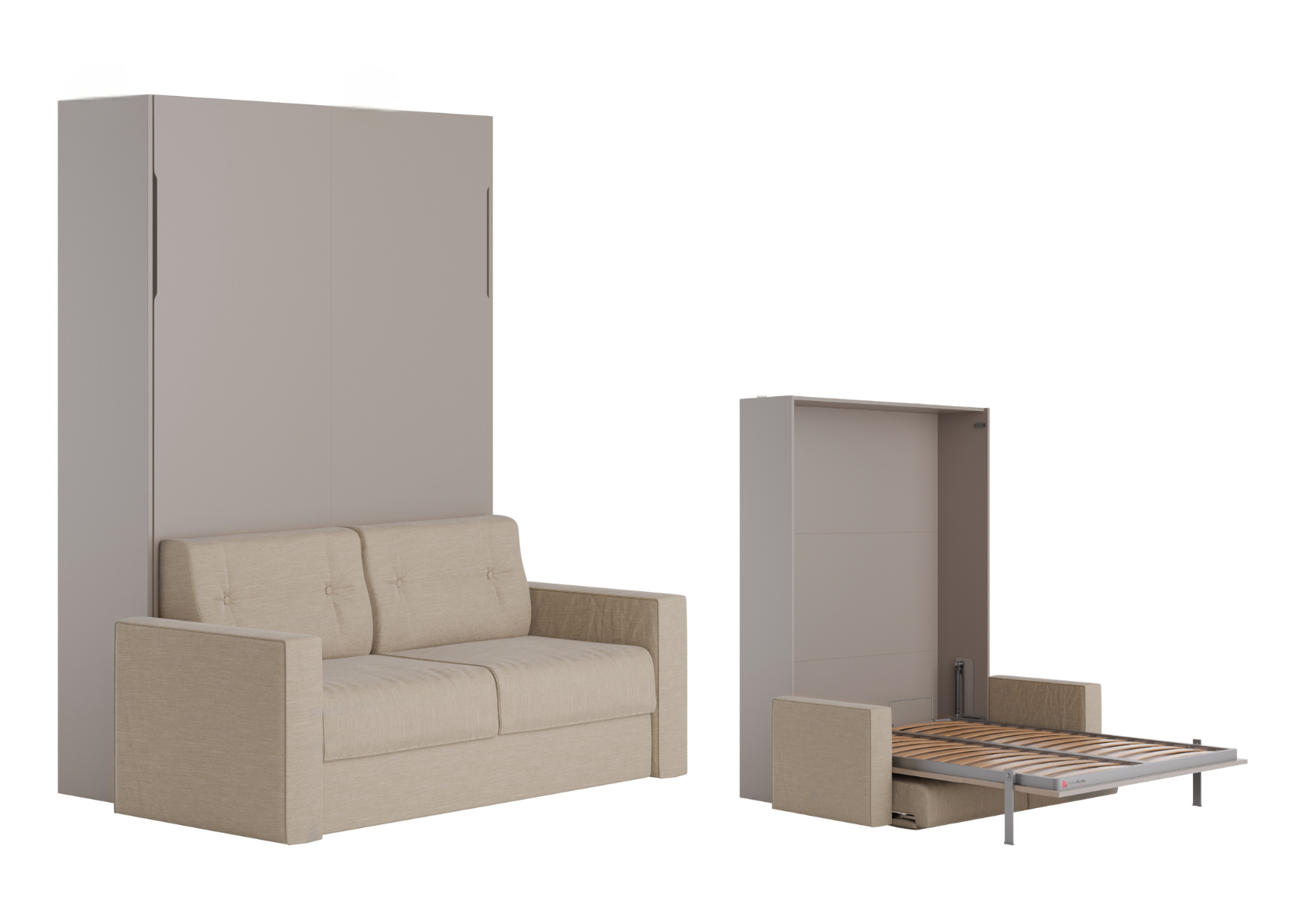 STUDIO Swift skabsseng - Lodret med sofa