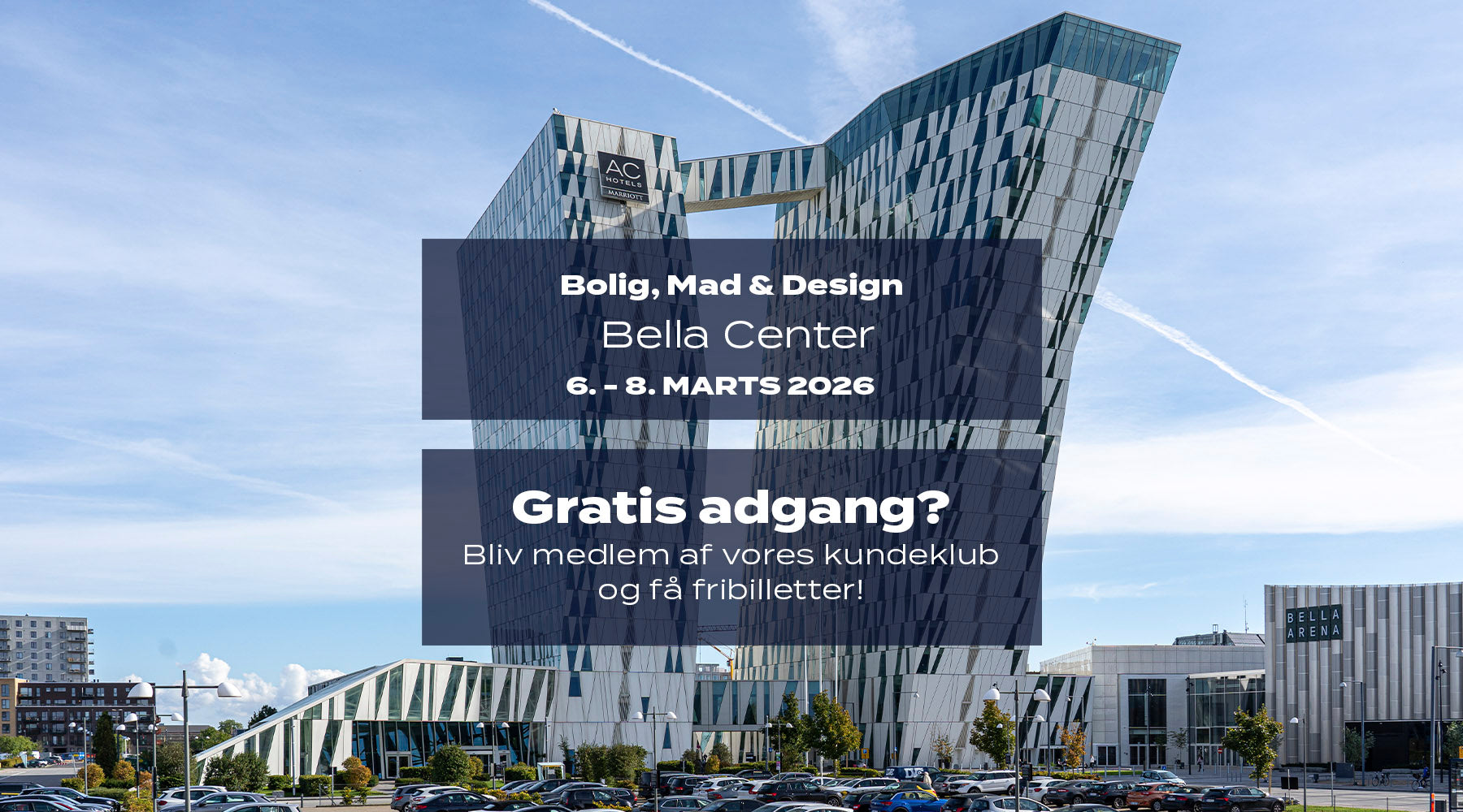 Bolig, Mad & Design messe - Bella Center 6-8 marts 2026