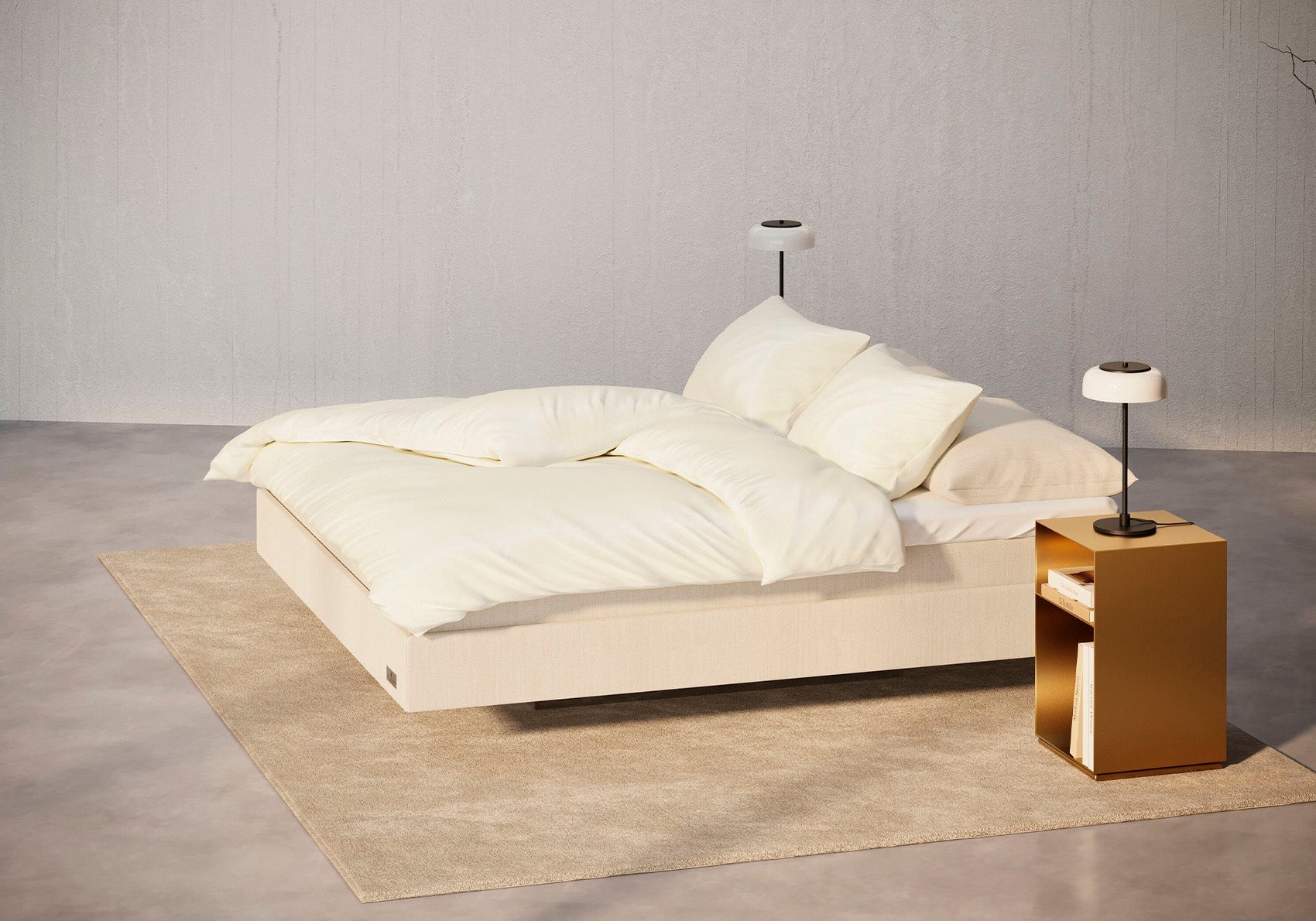 Carpe Diem Beds Hällsö Polstret sengeramme - Den 7. Himmel