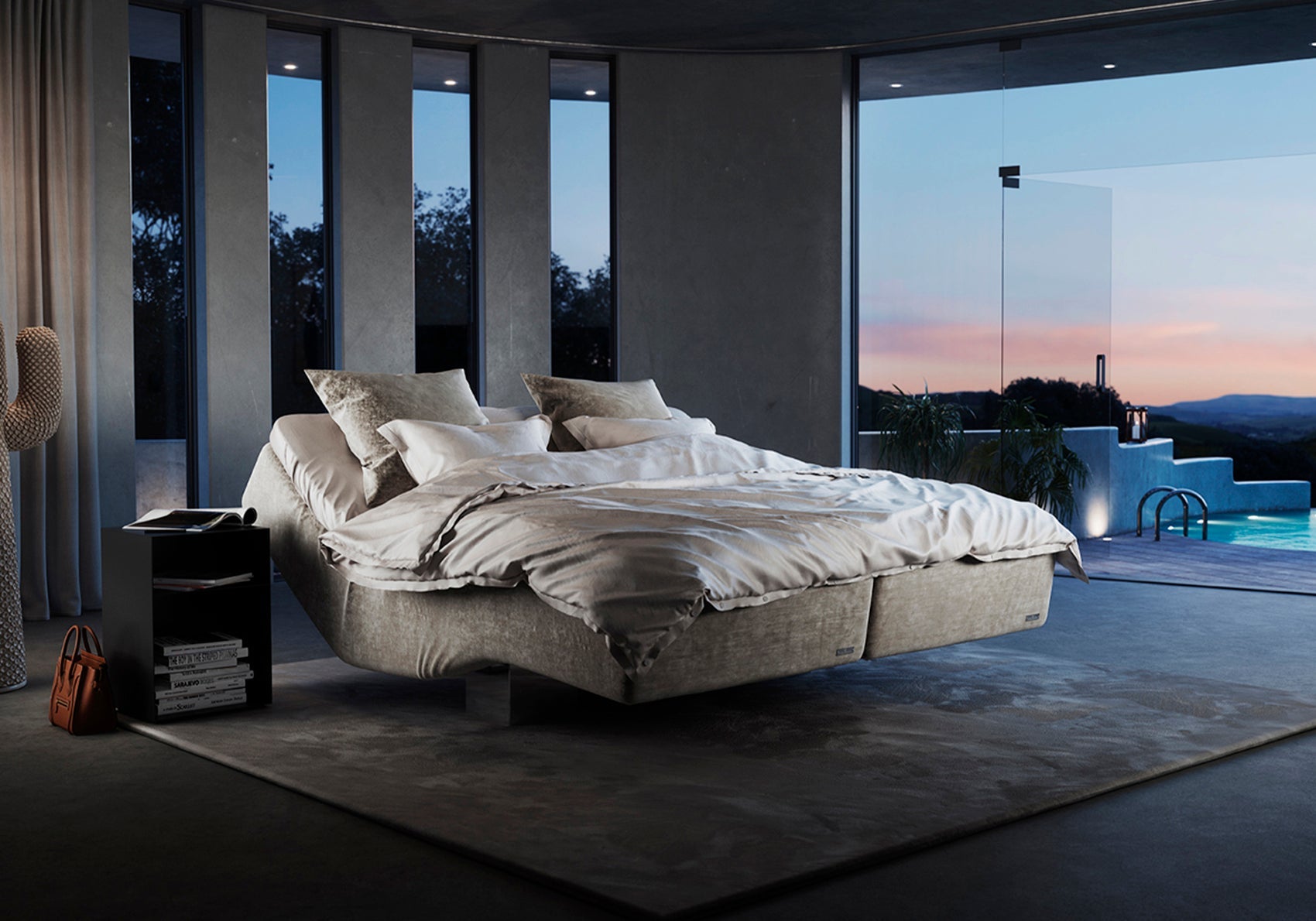 Carpe Diem Beds Vindö - Elevationsseng med massage - Den 7. Himmel