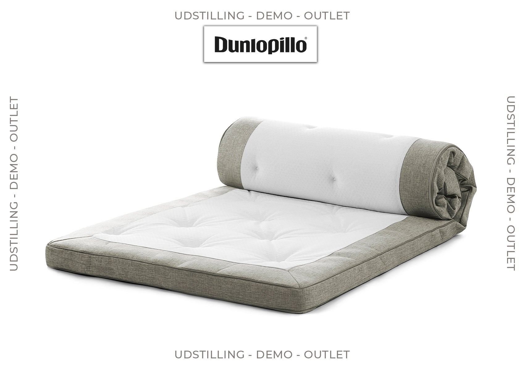 Dunlopillo Luxury topmadras 90x200, sand - demo-udstillingsmodel