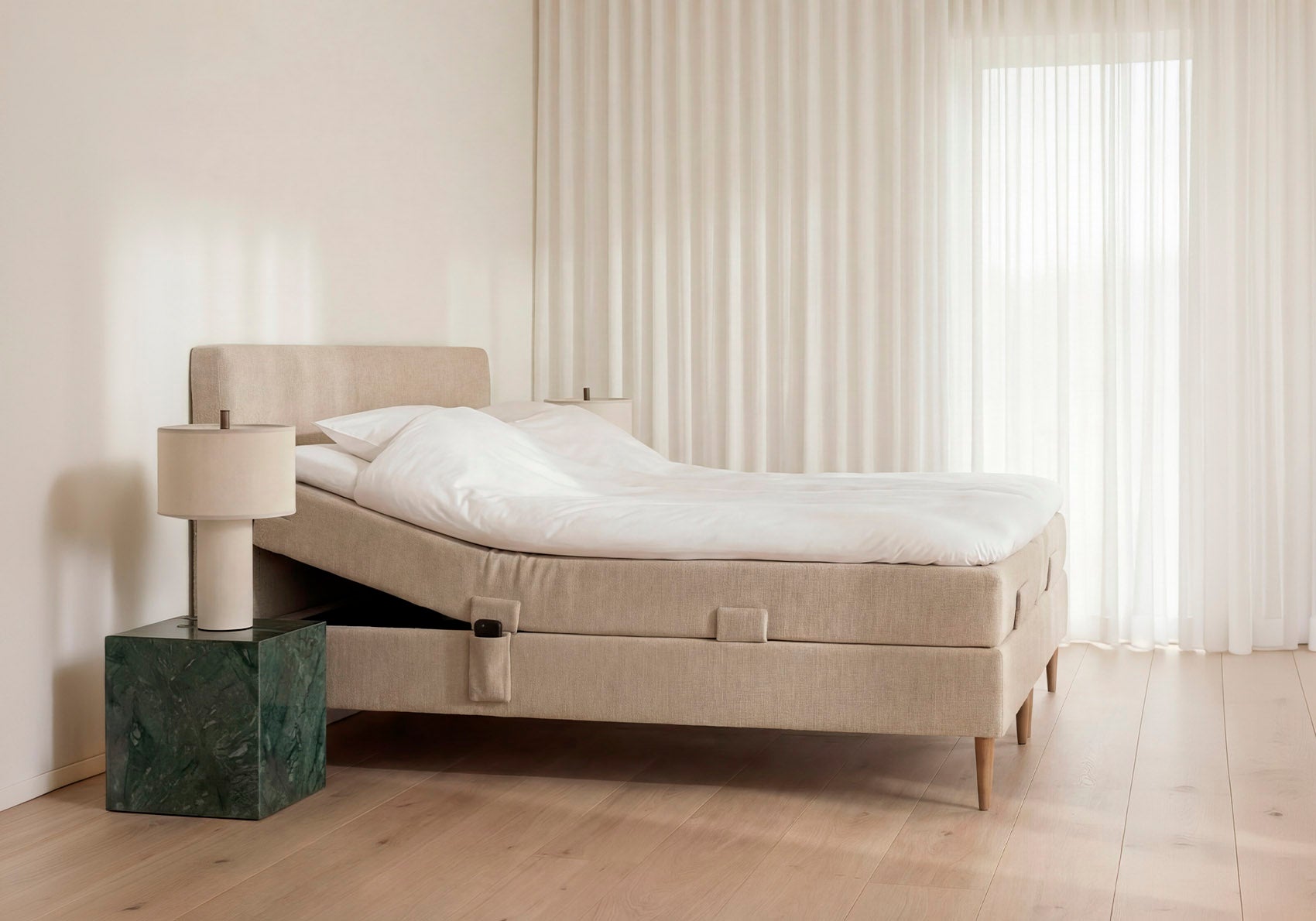 Dunlopillo Soul Elevationsseng Slow Wheat i 180x200 cm