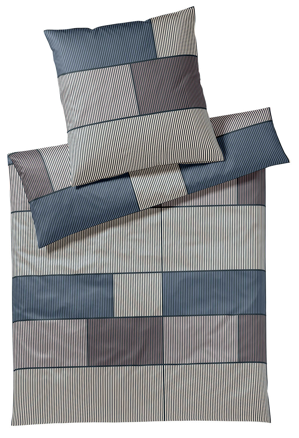 Elegante Manhattan Indigo Blue, sengesæt