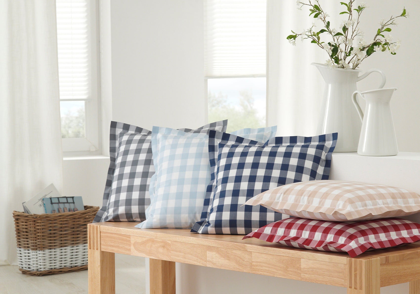 Elegante Linea Quadro sengesæt, Silver - Den 7. Himmel