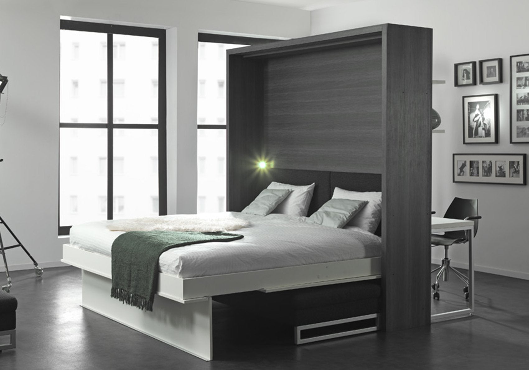 Loft Double Skabsseng med sofa - Den 7. Himmel