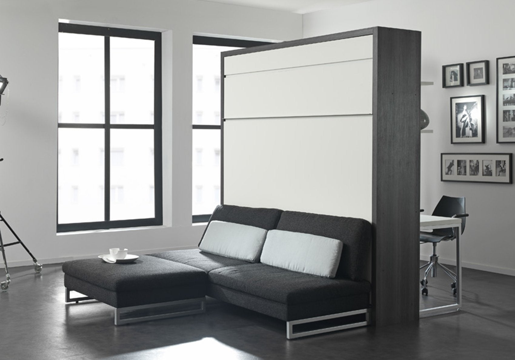 Loft Double Skabsseng med sofa - Den 7. Himmel