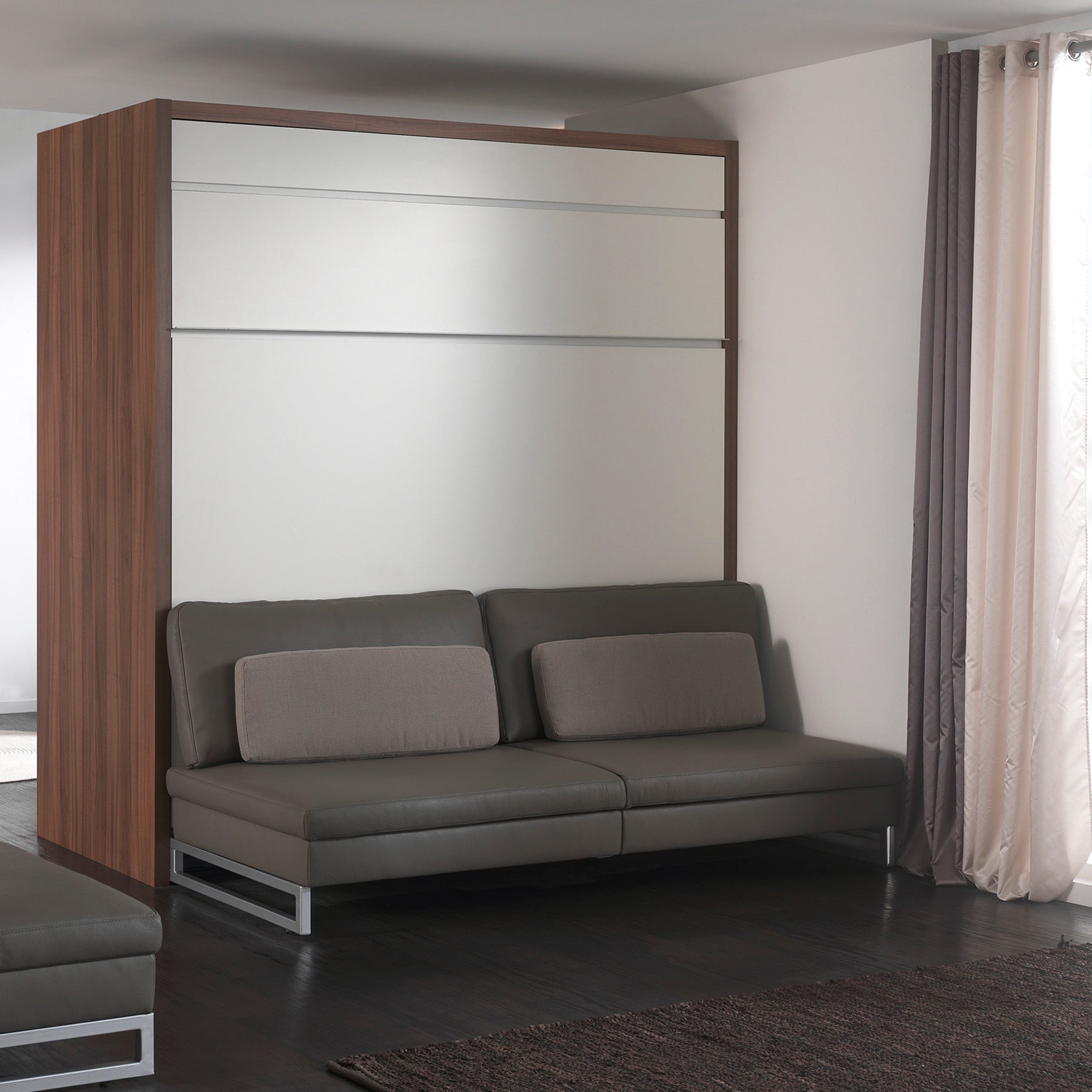 Loft Double Skabsseng med sofa - Den 7. Himmel