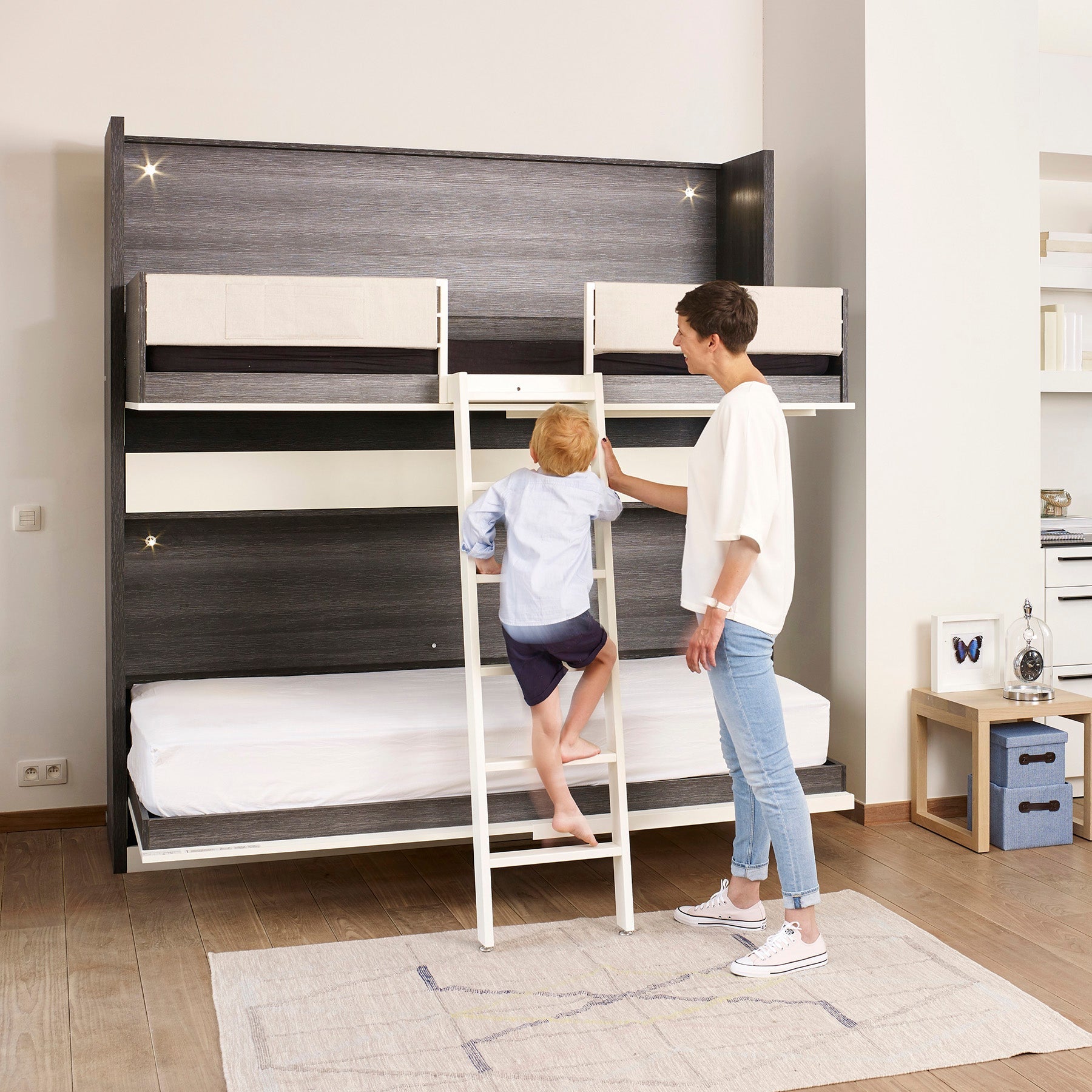 Loft Twins Væg og Skabsseng - Den 7. Himmel