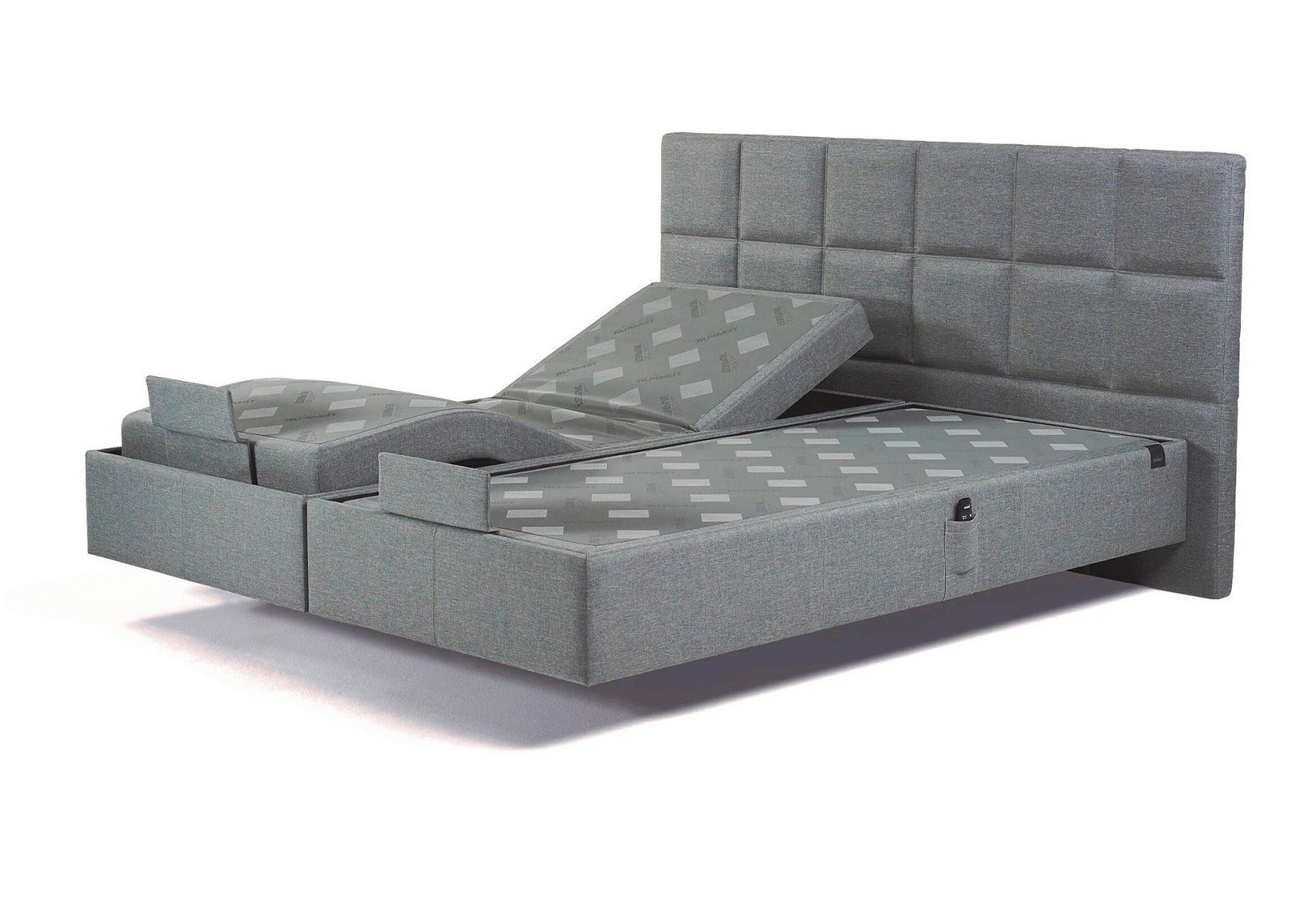 Tempur Spring Box Elevationsseng