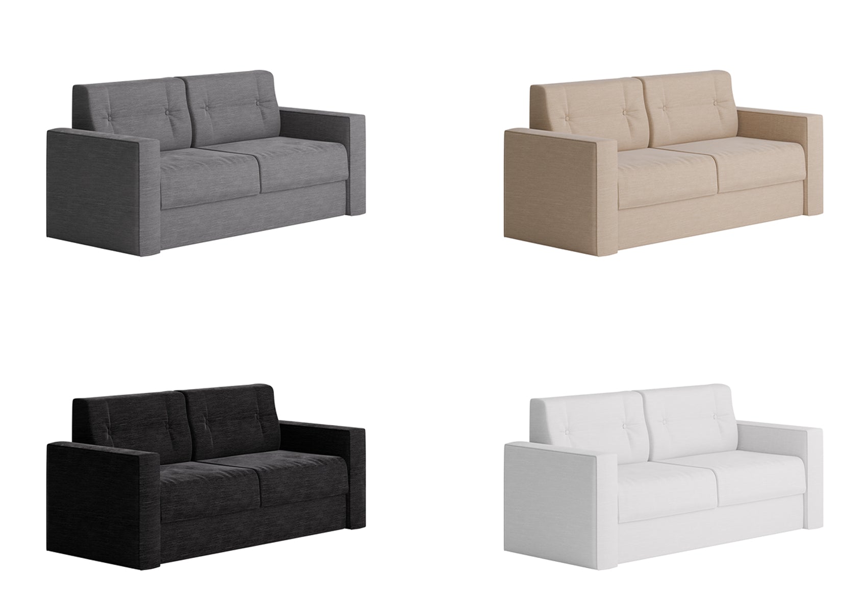 STUDIO Swift skabsseng - Lodret med sofa