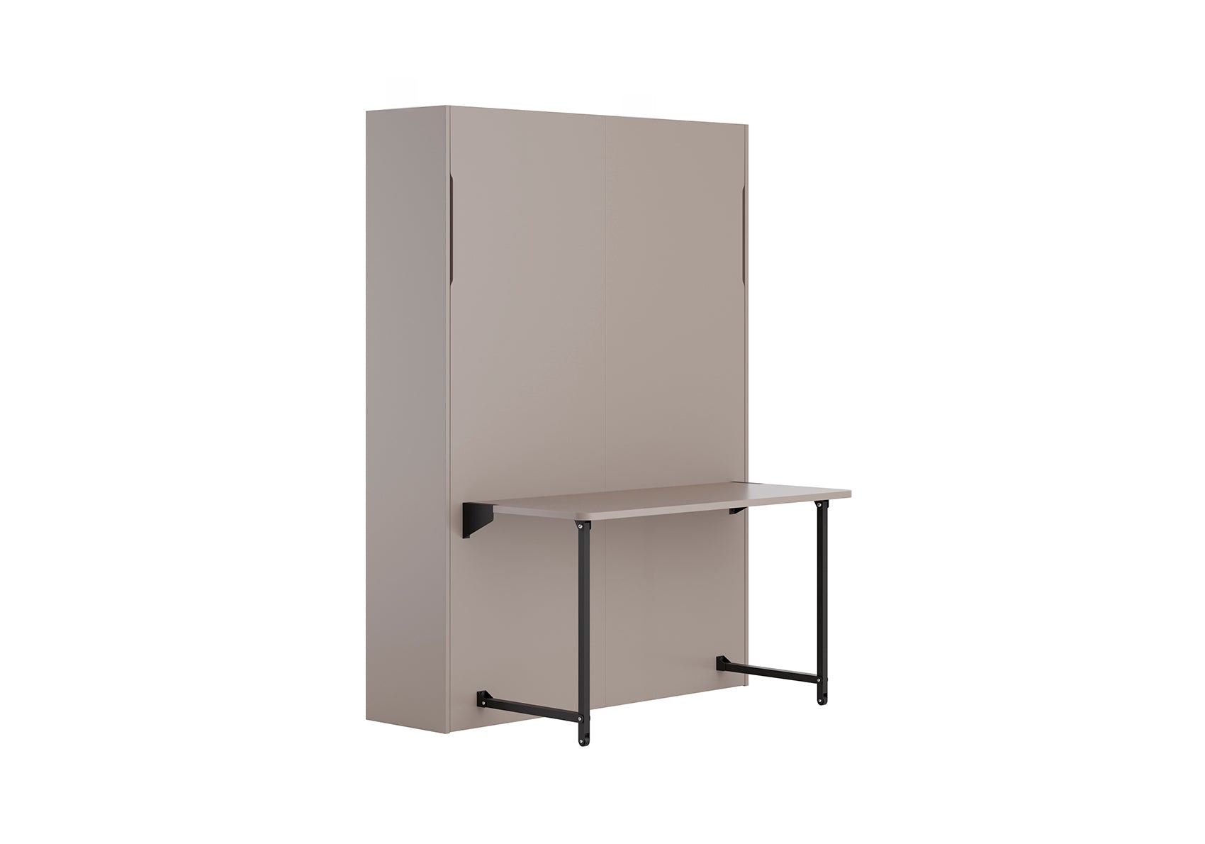 studio swift skabsseng clay grey med skrivebord