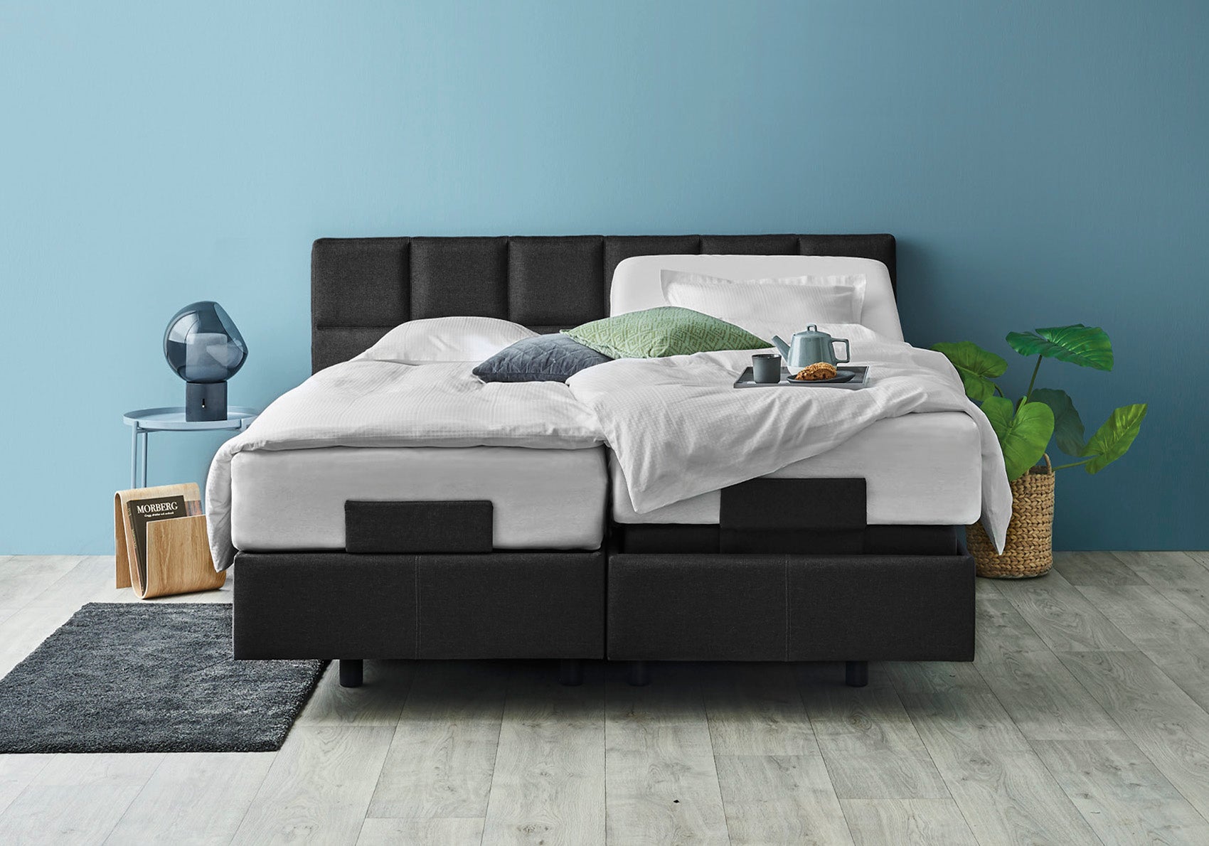 Tempur Spring Box Elevationsseng