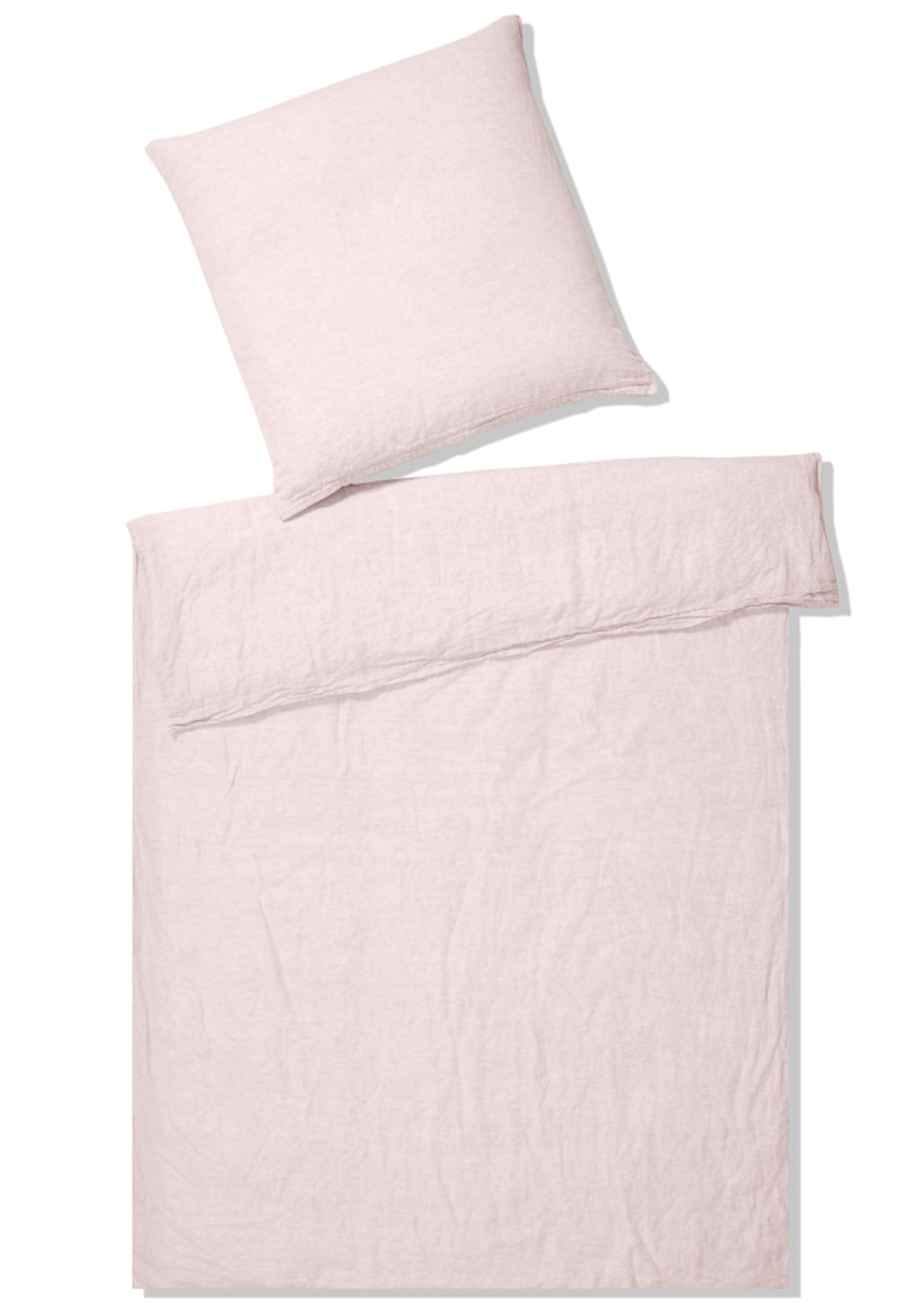 Hør sengesæt fra Elegante - Breeze, lyserød