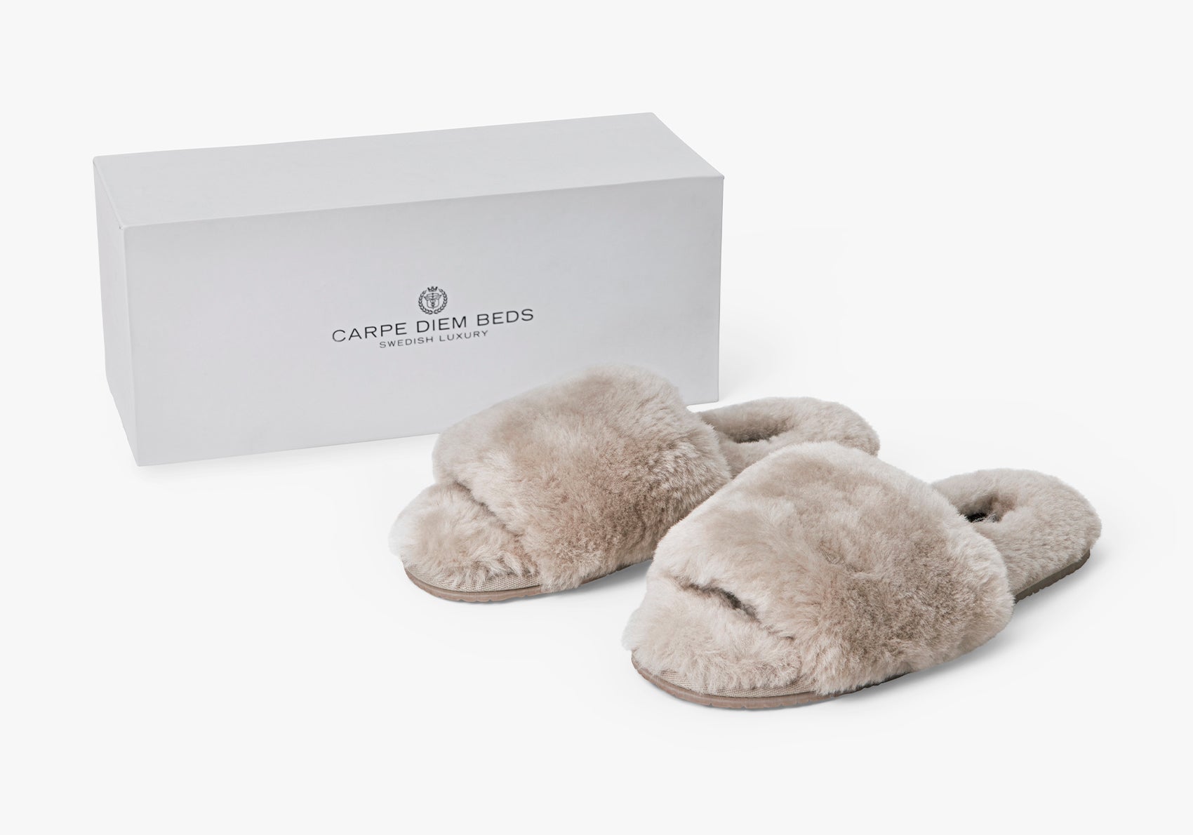 Carpe Diem Beds Slippers - Warm Grey - Den 7. Himmel