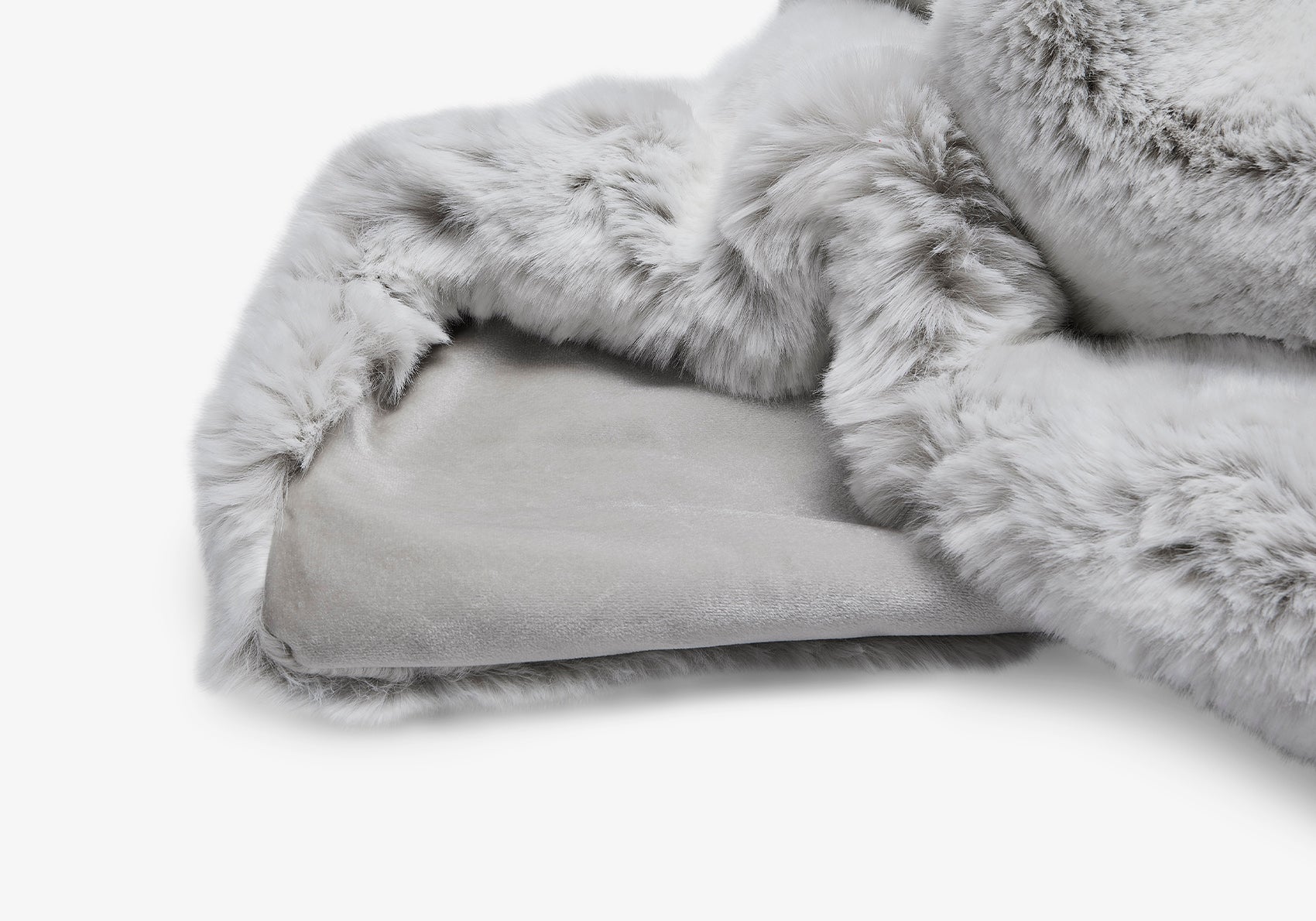 Carpe Diem Beds Throw - White - Imiteret Pels tæppe - Den 7. Himmel