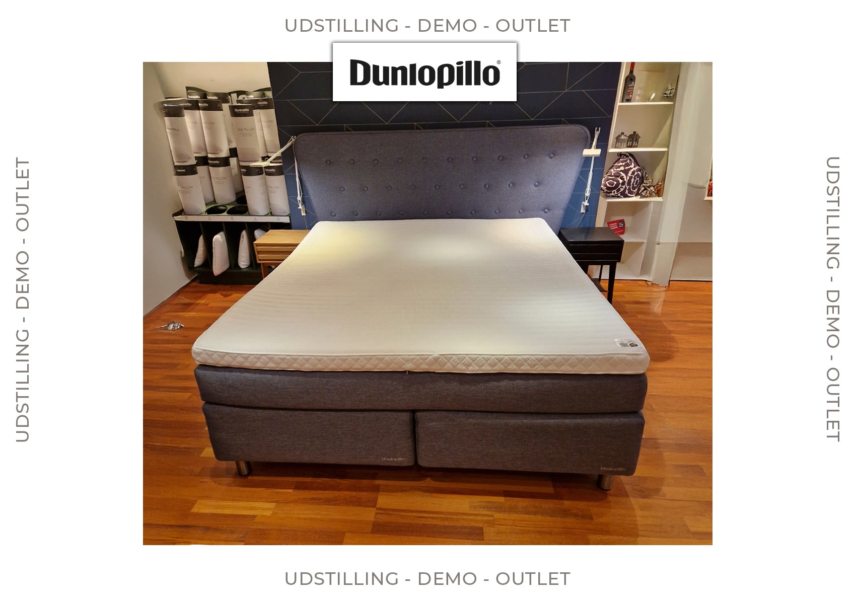 Udstilling/Demo - Dunlopillo Passion Kontinentalseng 180x200