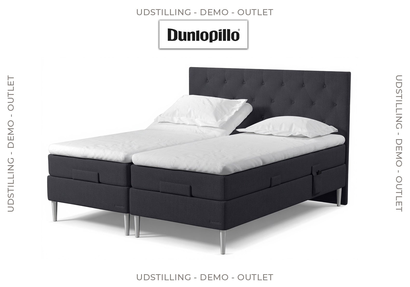 Udstilling/Demo - Dunlopillo Pure Elevationsseng 180x200