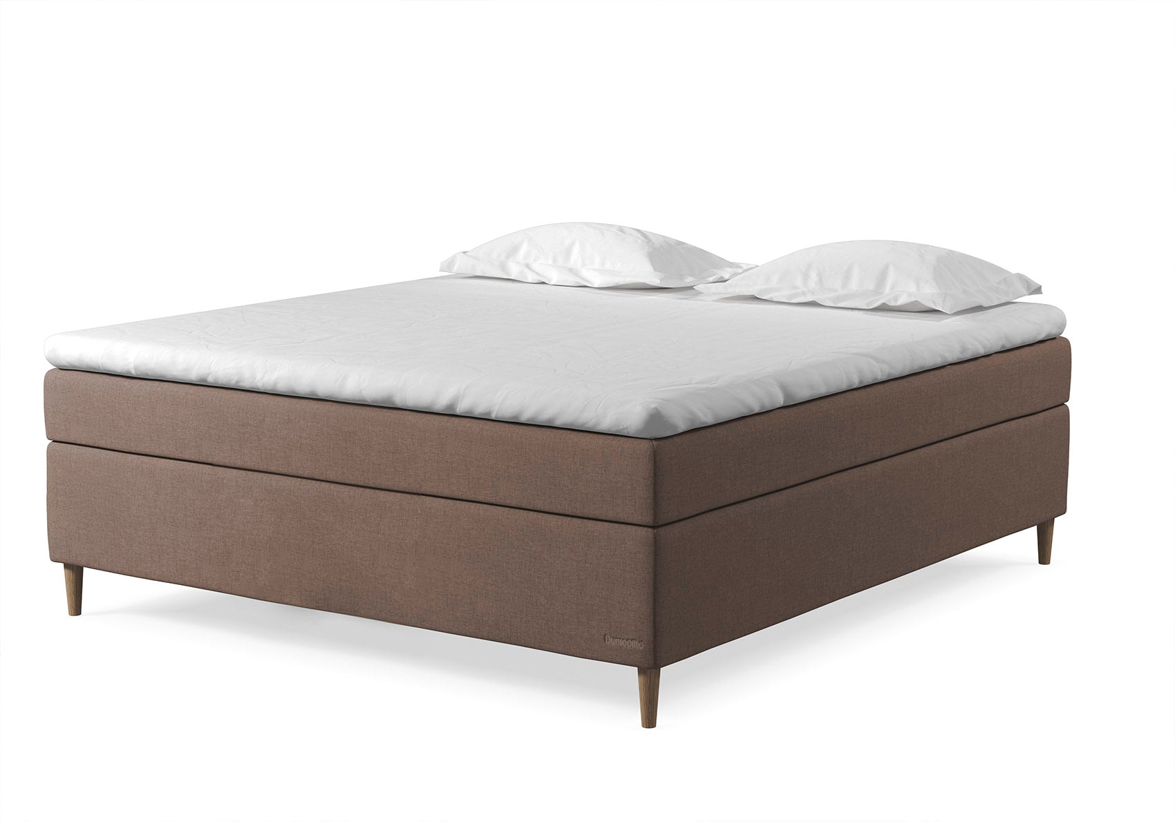 Dunlopillo Soul Kontinentalseng Smooth Soil i 180x200 cm - fritlagt