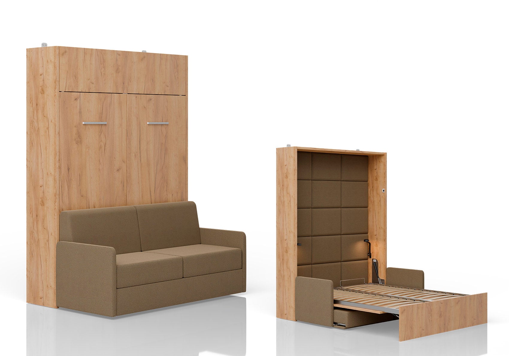FORM skabsseng - Lodret med sofa