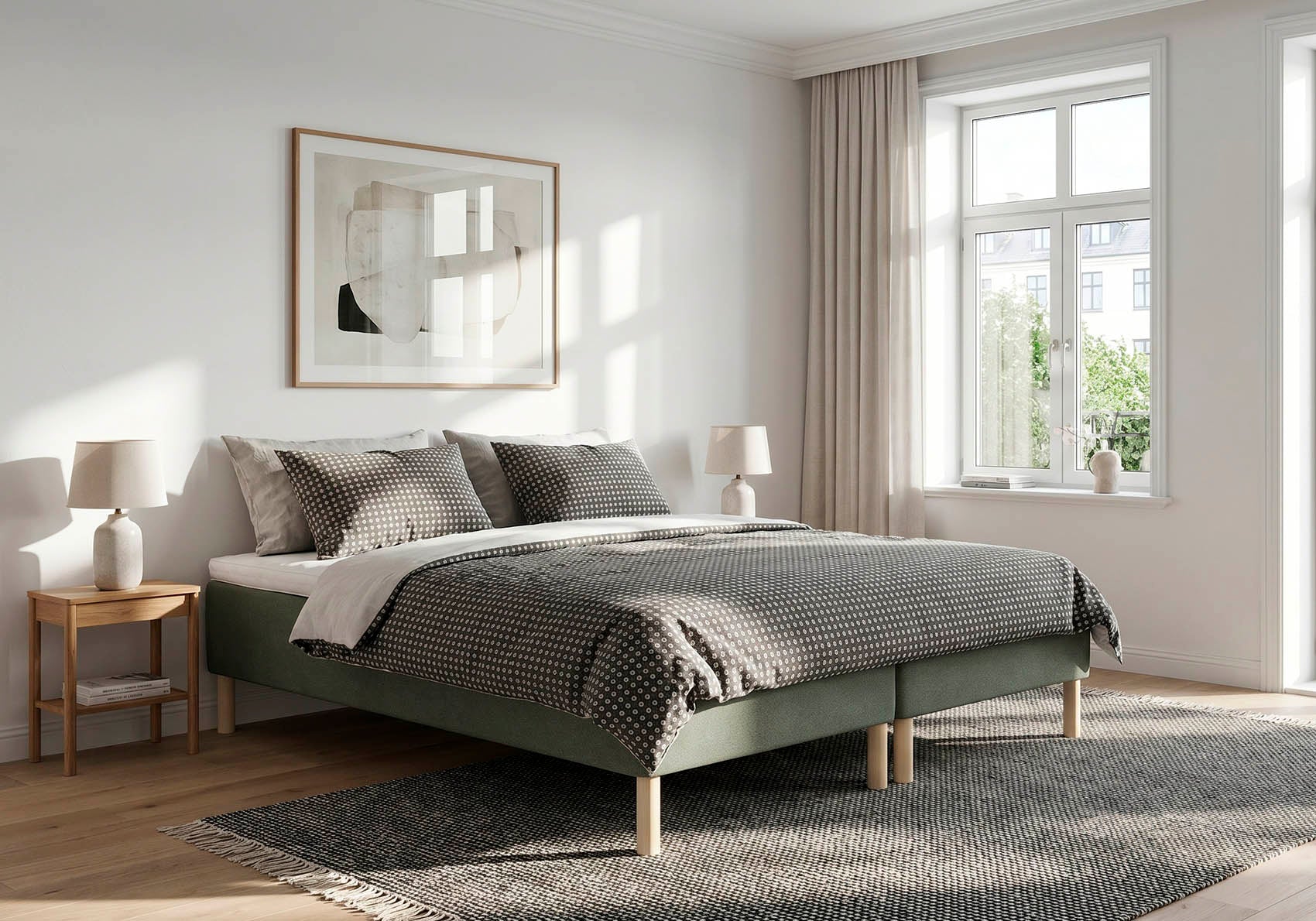 JENSEN Diplomat Boxmadras 90x200 x 2