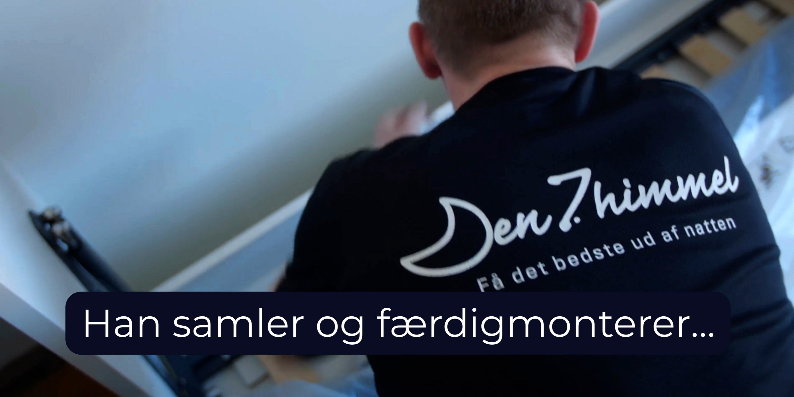 Marck monterer en skabsseng - 140x200 på Frederiksberg