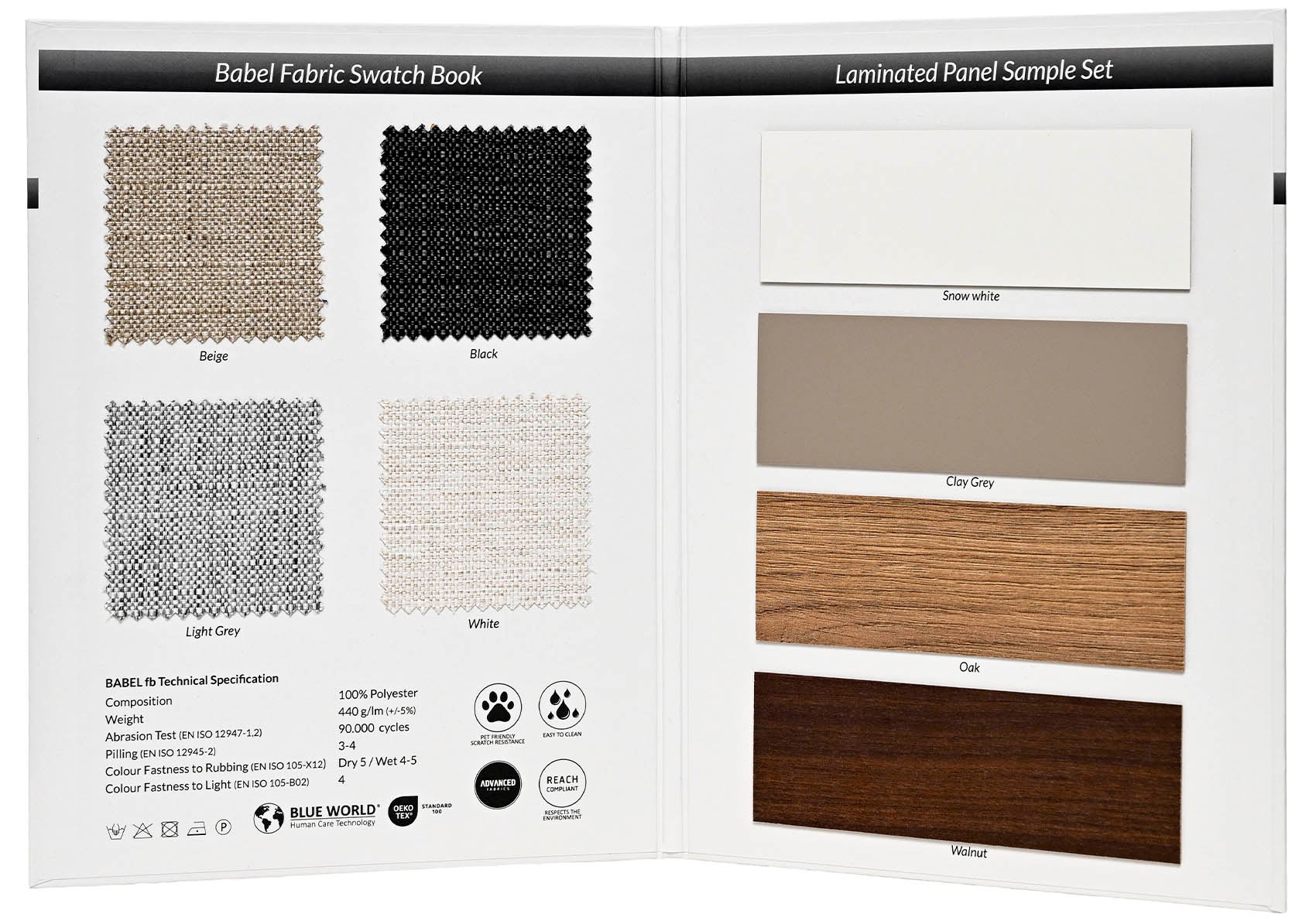 Studio Swift finish & decor samples
