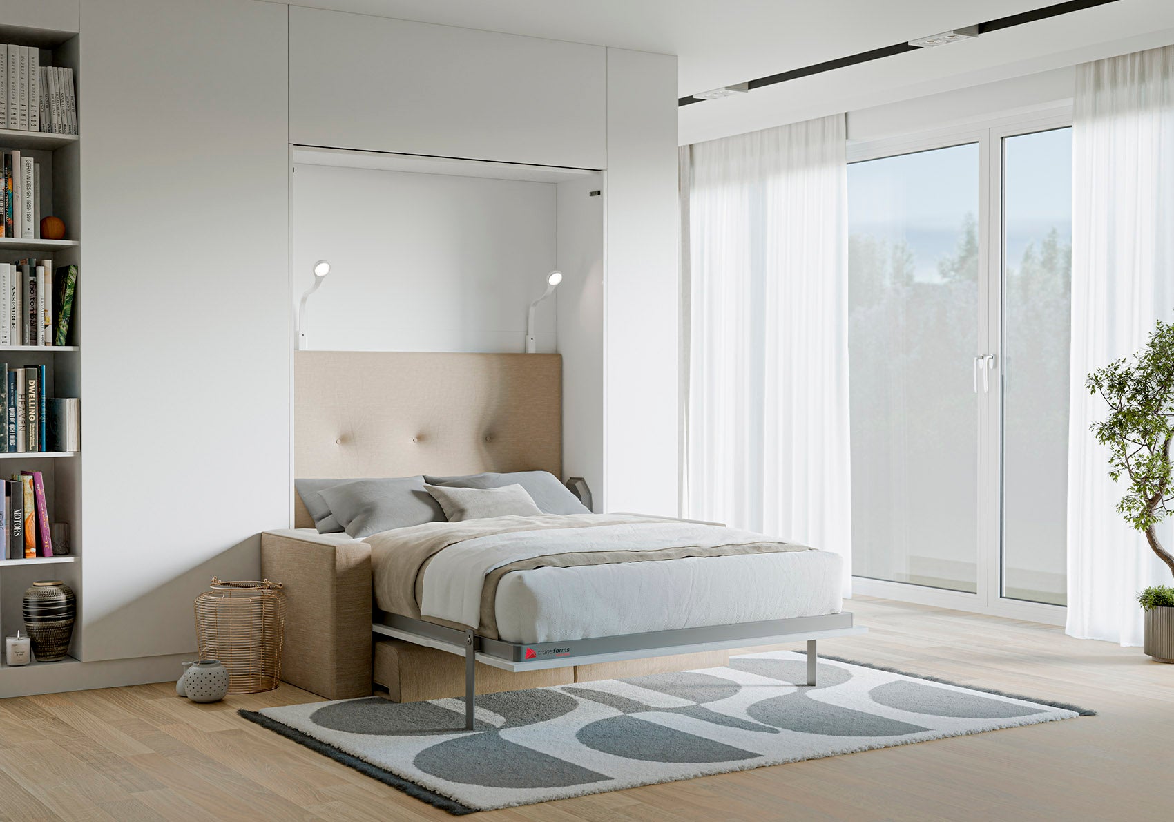 STUDIO Swift skabsseng - Lodret med sofa