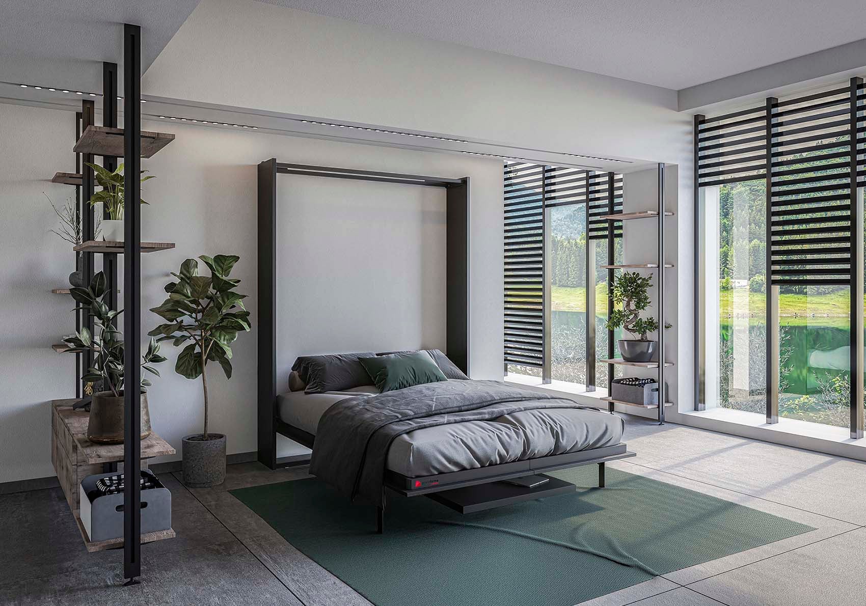 STUDIO Urban skabsseng - Lodret med bord