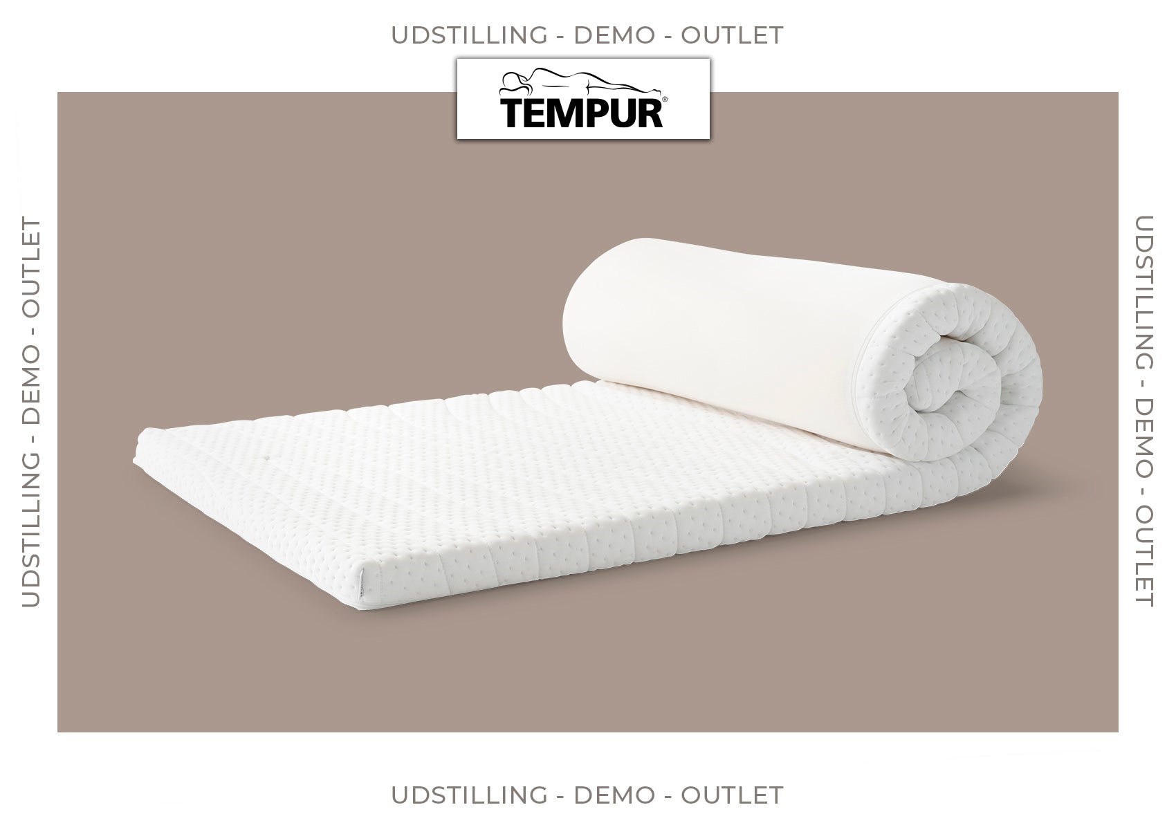 Udstilling/Demo - Tempur Form Topmadras 90x200 - 5 cm høj
