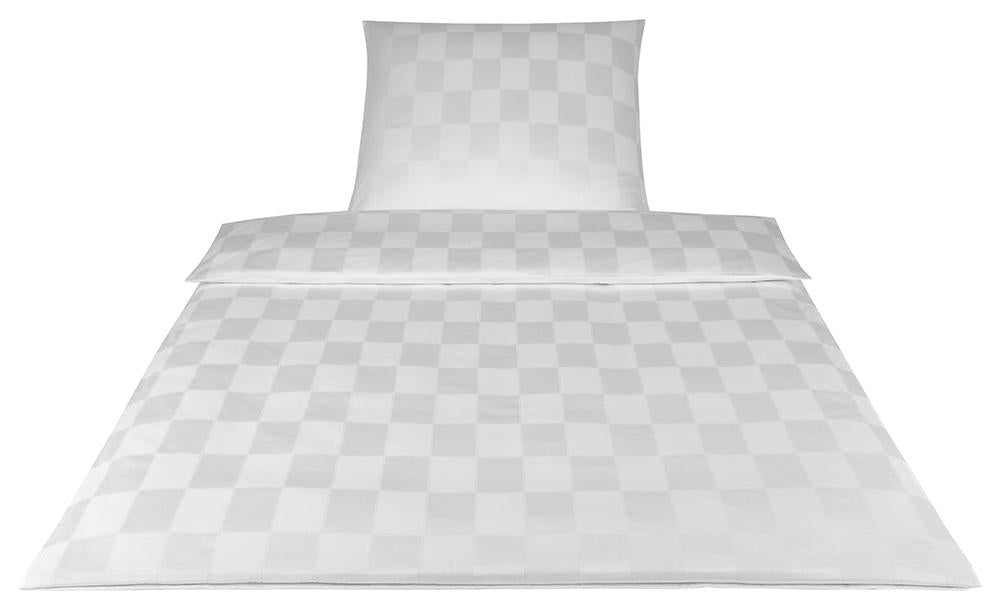 Elegante Courage hvid sengesæt